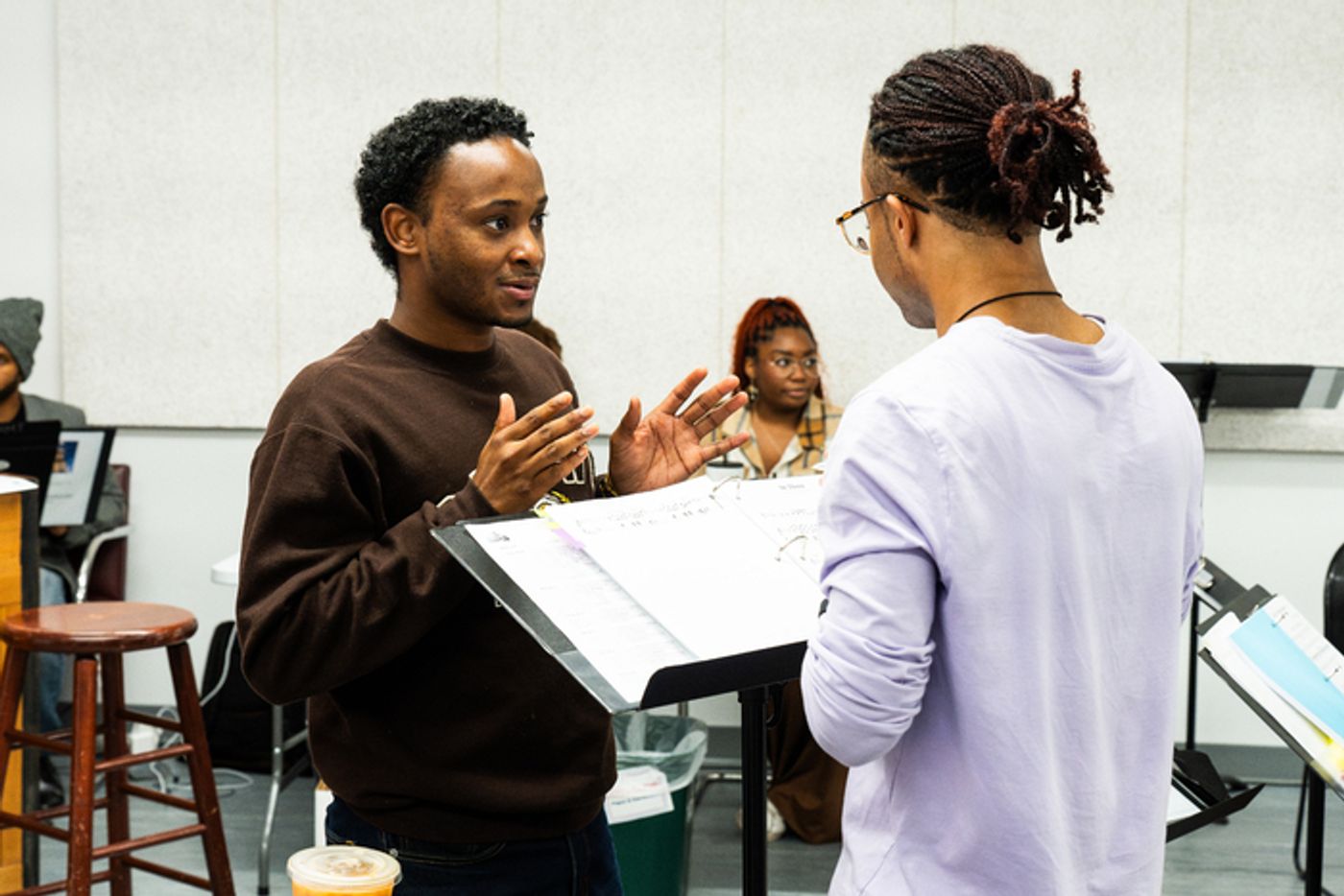 Photos: Go Inside Rehearsals for LONG WAY DOWN at the Apollo Theater Photos: Go Inside Rehearsals for LONG WAY DOWN at the Apollo Theater Image