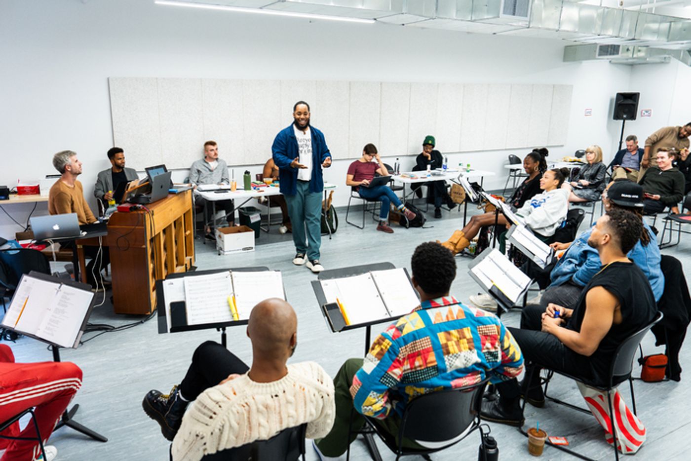 Photos: Go Inside Rehearsals for LONG WAY DOWN at the Apollo Theater Photos: Go Inside Rehearsals for LONG WAY DOWN at the Apollo Theater Image