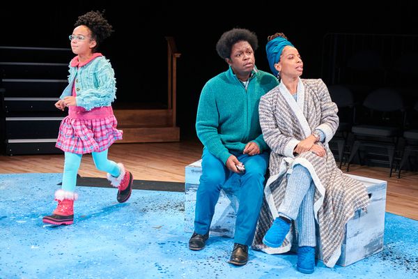 Estelle Brown (left), Sherrick Robinson and Alexandria King  Photo