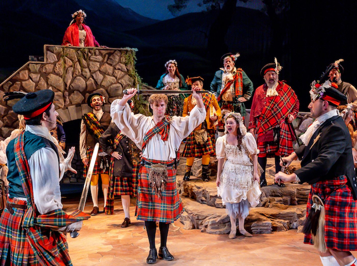 Photos & Video: Get a First Look at BRIGADOON at Music Theater Works  Image
