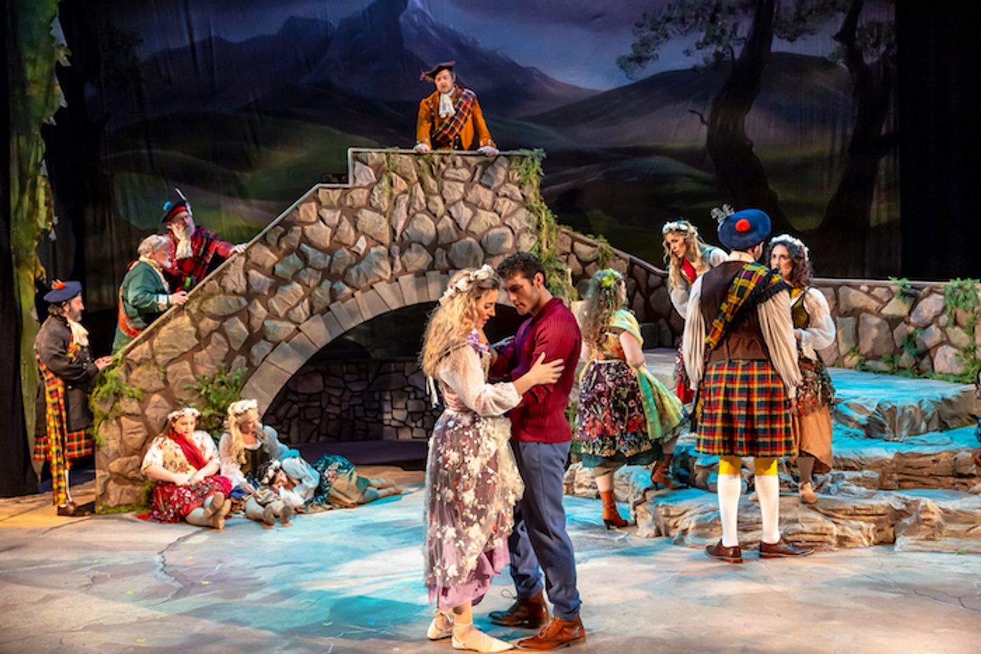 Photos & Video: Get a First Look at BRIGADOON at Music Theater Works  Image