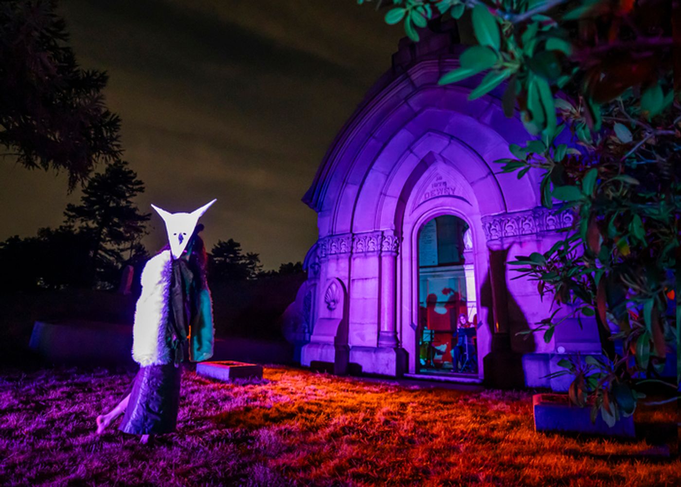 Review: Death Of Classical Presents A Spectacular NIGHTFALL: DANSE MACABRE Inside Of Green-Wood Cemetary  Image