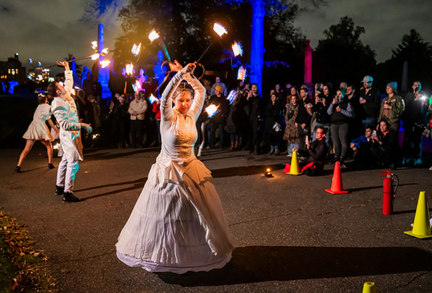 Review: Death Of Classical Presents A Spectacular NIGHTFALL: DANSE MACABRE Inside Of Green-Wood Cemetary  Image