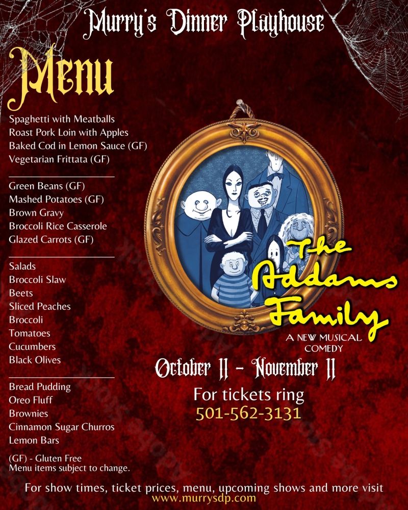 Review: ADDAMS FAMILY THE MUSICAL at Murry's Dinner Playhouse  Image