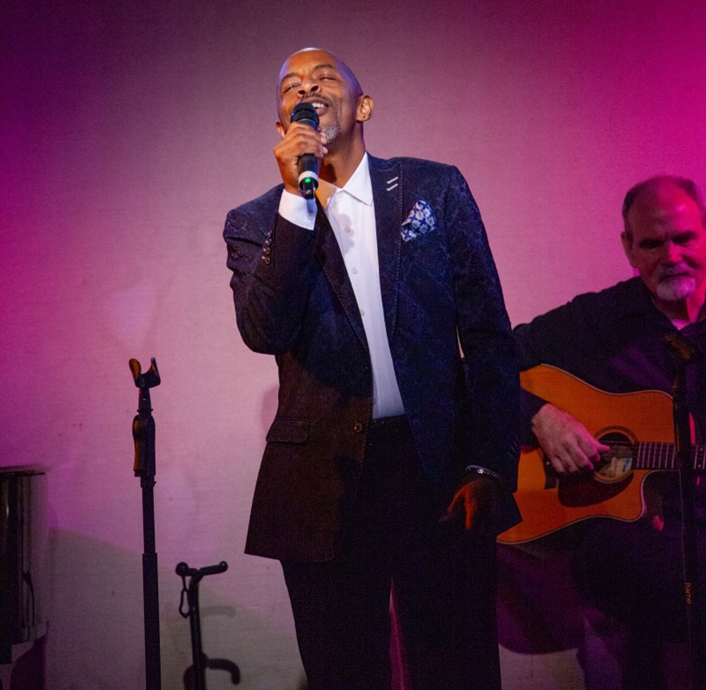 Review: Katie McGrath & Chuck Flowers Disarming While PLAYING FAVORITES at Don't Tell Mama Review: Katie McGrath & Chuck Flowers Disarming While PLAYING FAVORITES at Don't Tell Mama Image