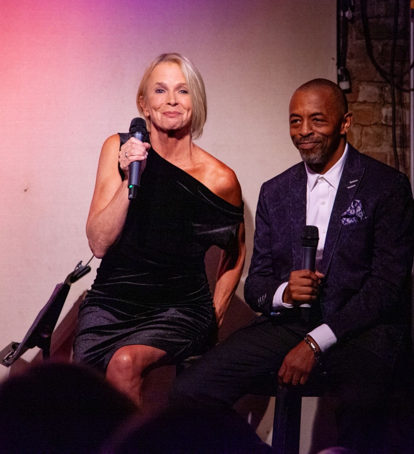 Review: Katie McGrath & Chuck Flowers Disarming While PLAYING FAVORITES at Don't Tell Mama Review: Katie McGrath & Chuck Flowers Disarming While PLAYING FAVORITES at Don't Tell Mama Image