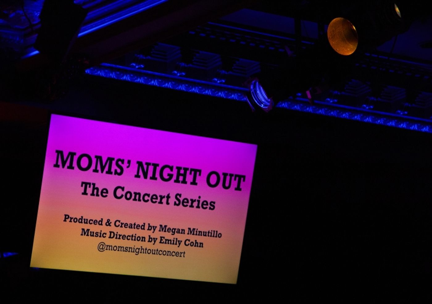 Review: MOM'S NIGHT OUT At 54 Below A Newly-Born Series To Be Loved  Image