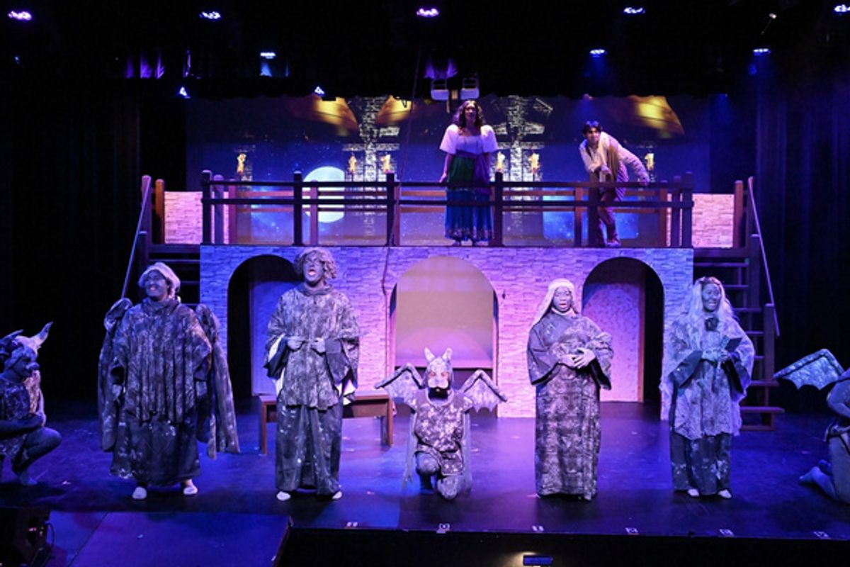 Breana Deanda, Jacob Rivera-Sanchez, and Statues and Gargoyles at 