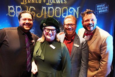 Production Manager Chris Chase, Company Manager Jennifer King Russell, Managing Direc Photo