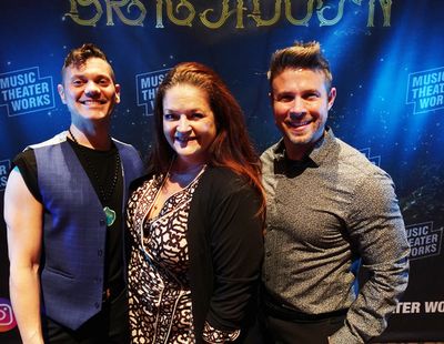 Clayton Cross, assistant director and choreographer, Sasha Gerritson, director and Mi Photo