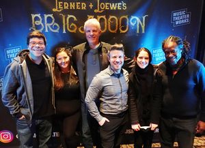 Members of the BRIGADOON Orchestra: Greg Strauss,Cara Strauss, Phil Stanley, Michael  Photo