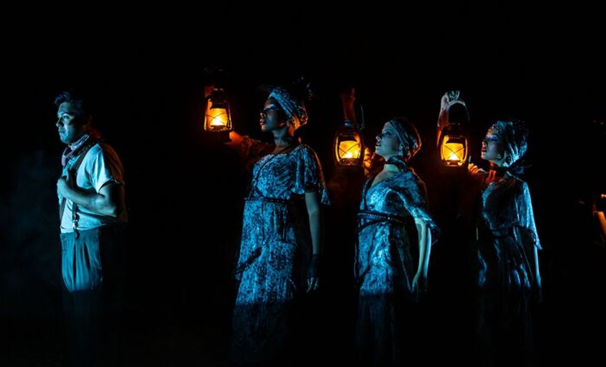 J. Antonio Rodriguez, Marla Louissant, Lizzie Markson, Hannah Schreer at 