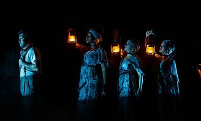 J. Antonio Rodriguez, Marla Louissant, Lizzie Markson, Hannah Schreer Photo