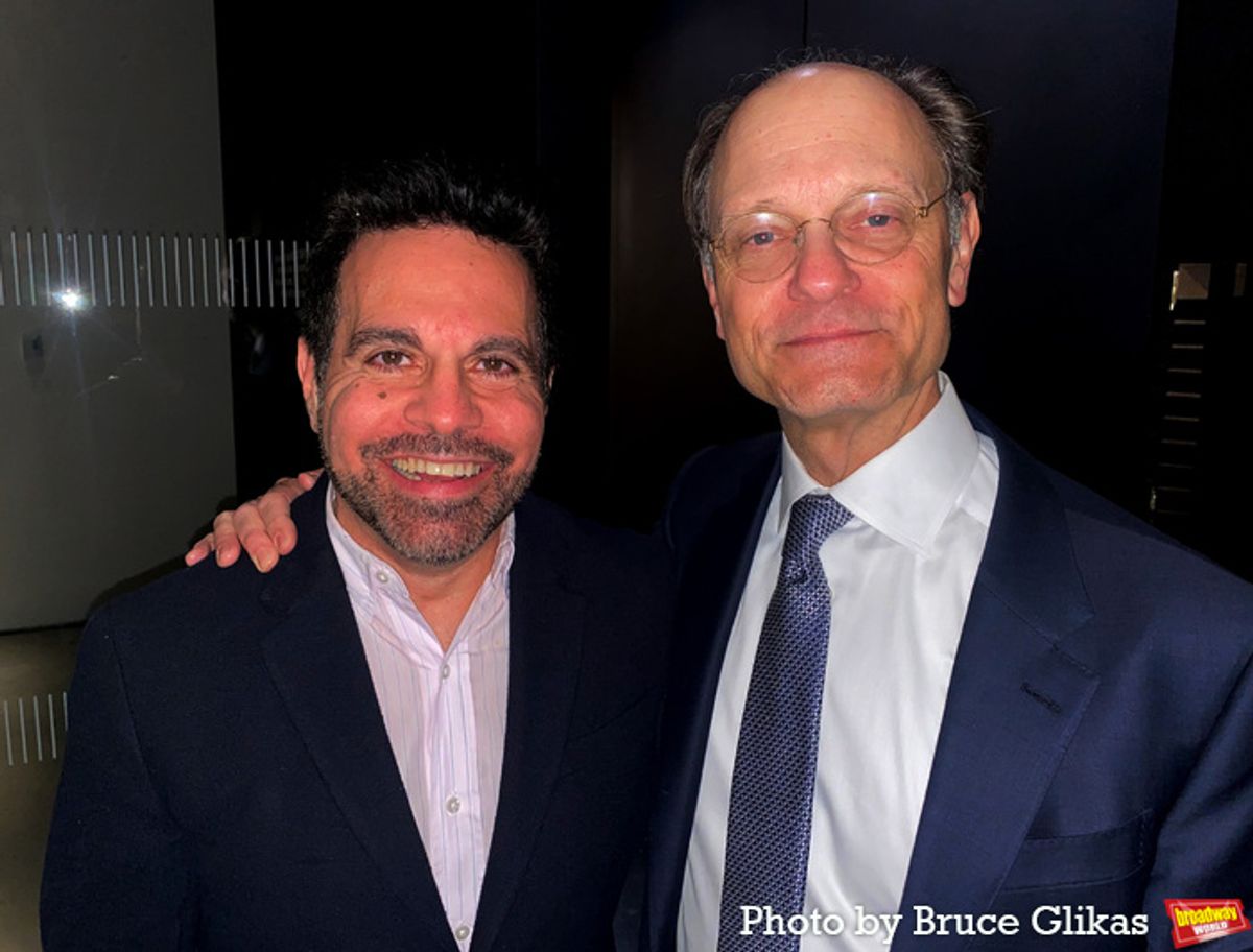 Mario Cantone and David Hyde Pierce at 