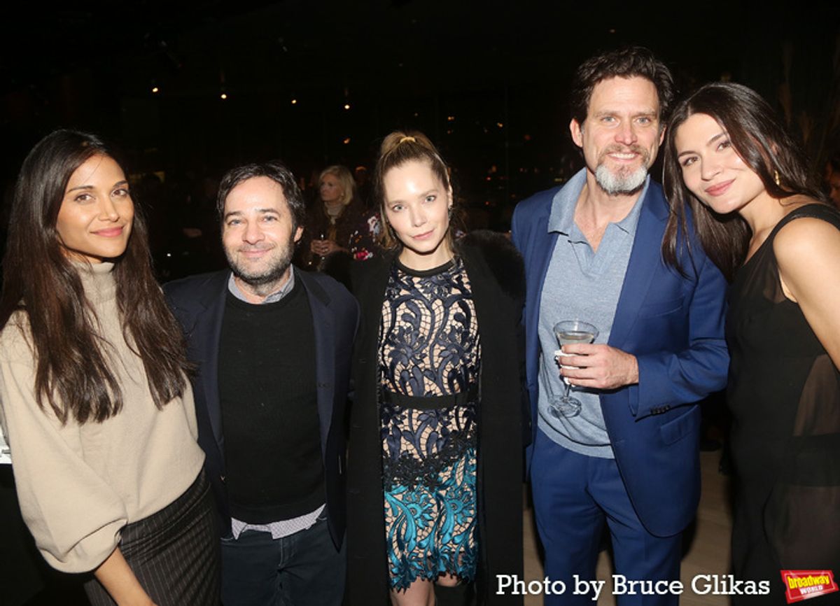 Melanie Chandra, Danny Strong, Caitlin Mehner, Steven Pasquale and Phillipa Soo  at 