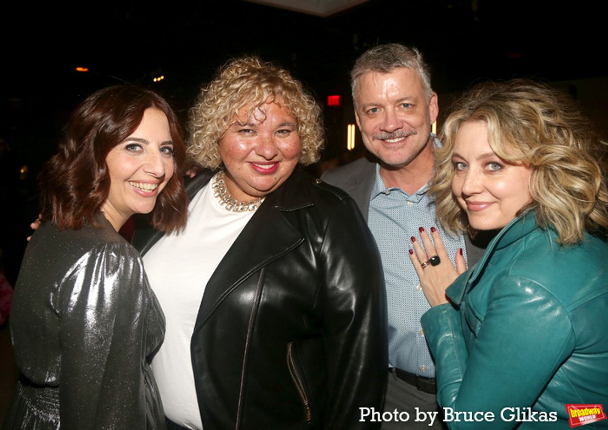 Sue Wagner, Liesl Tommy, Chris Henry Coffey and Jennifer Mudge at 