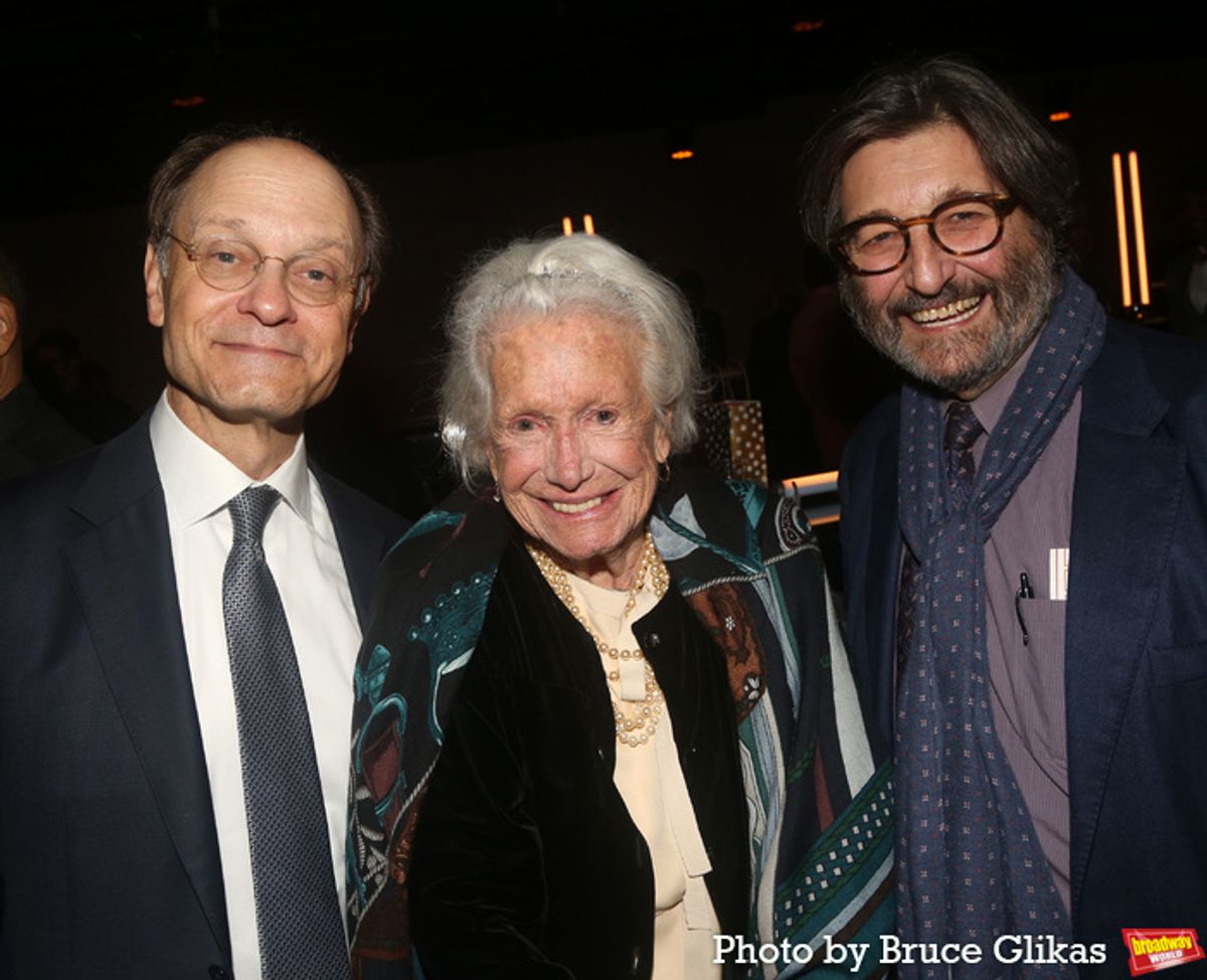 David Hyde Pierce, Ann Roth and Santo Loquasto at 