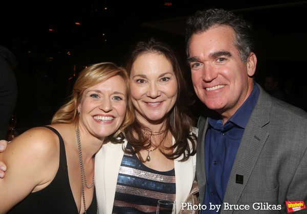 Megan Sikora, Jennifer Prescott and Brian d'Arcy James Photo