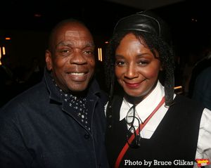 April Matthis and Guest @ BroadwayWorld April Matthis and Guest Photo