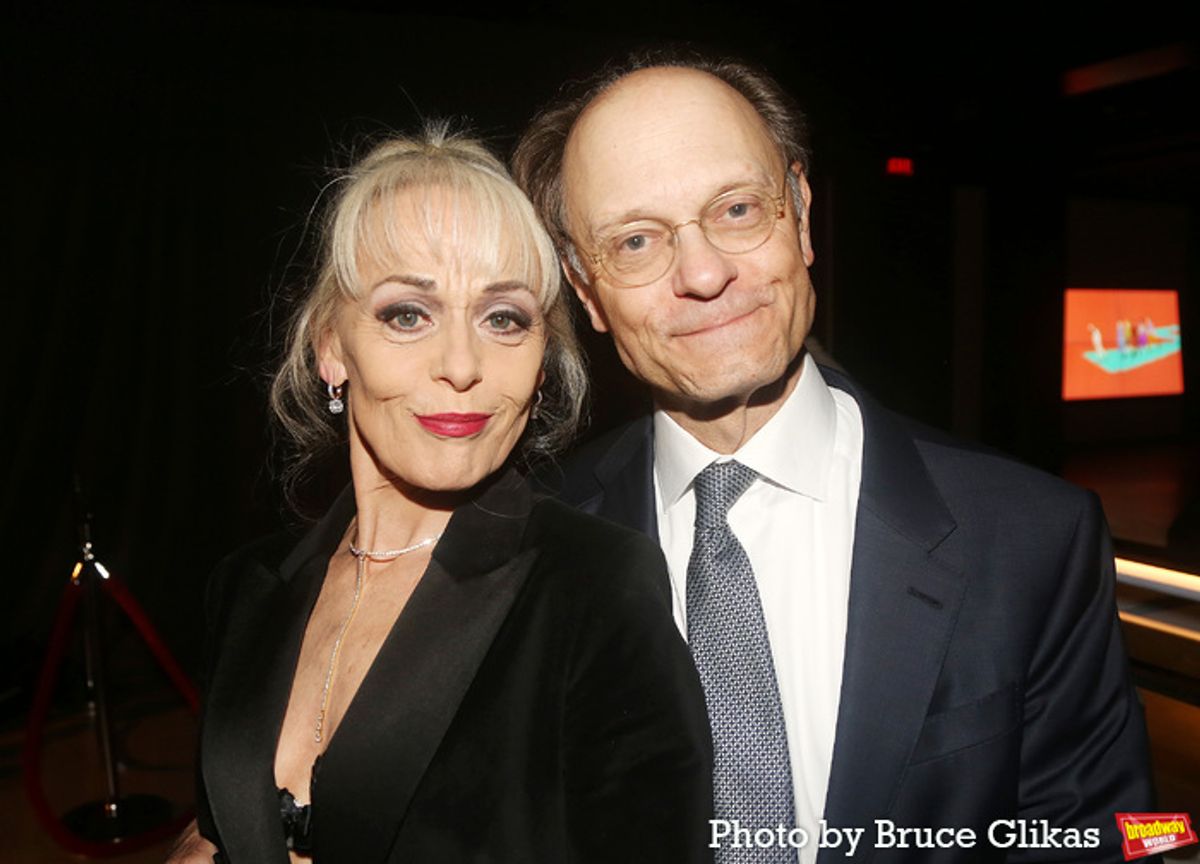 Tracie Bennett and David Hyde Pierce at 