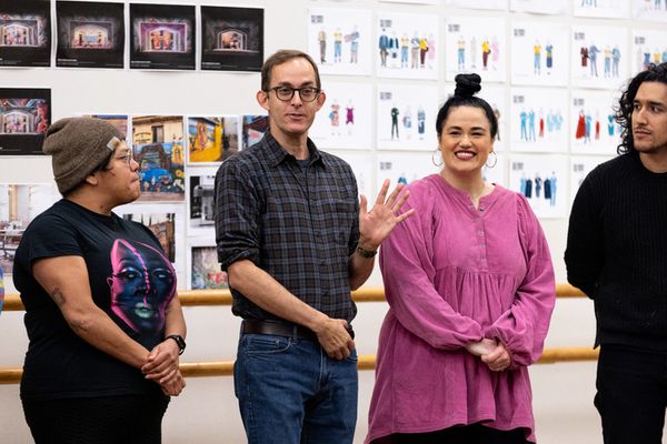 Amy Lizardo, Michael Keyloun, Lucy Godínez, and Christopher M. Ramirez Photo