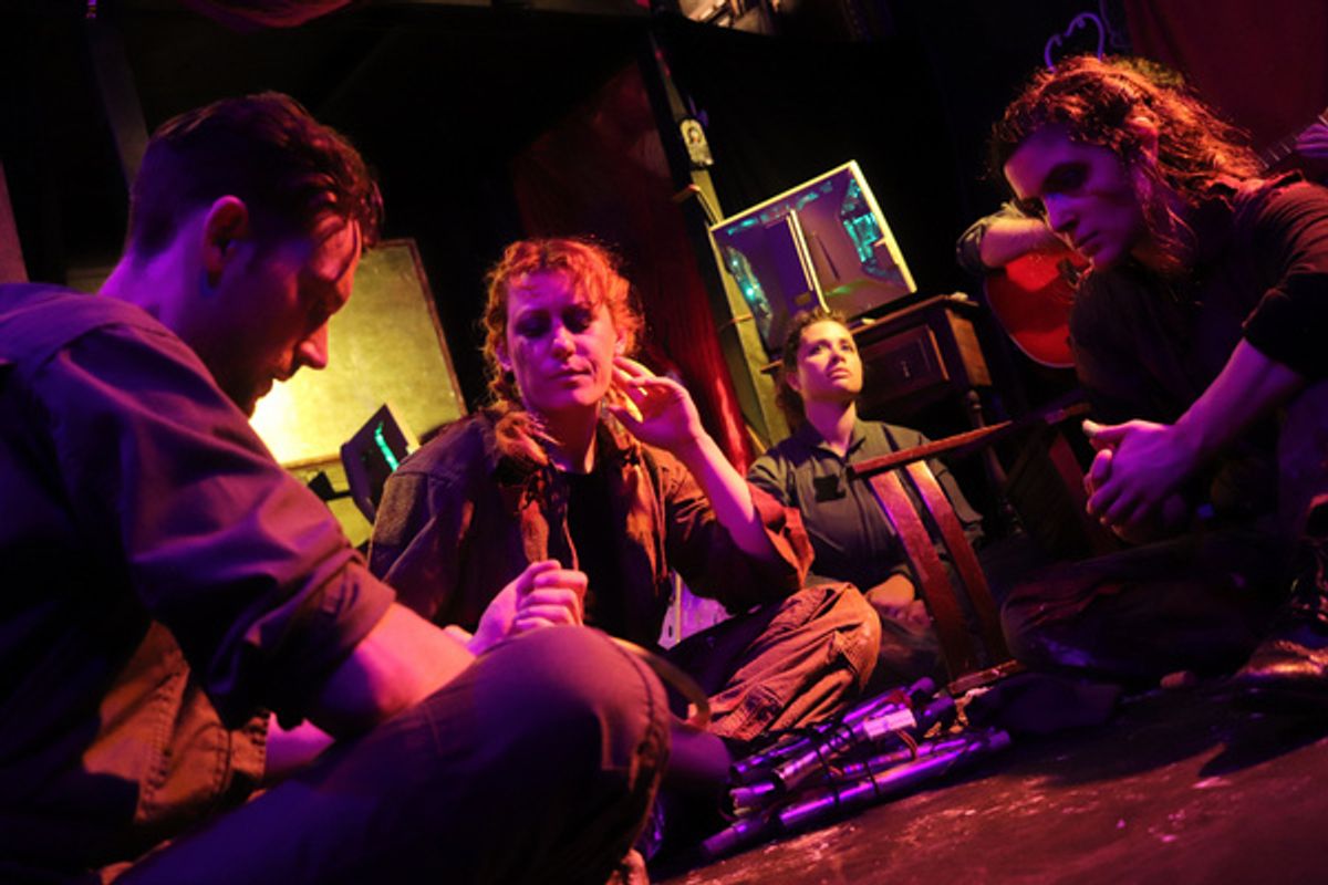 Ryan Desaulniers, Sarah Elizabeth Grace & Sara Fellini  Photo by Giancarlo Osaben at 