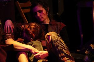 Sarah Elizabeth Grace & Sara Fellini  Photo by Giancarlo Osaben Photo