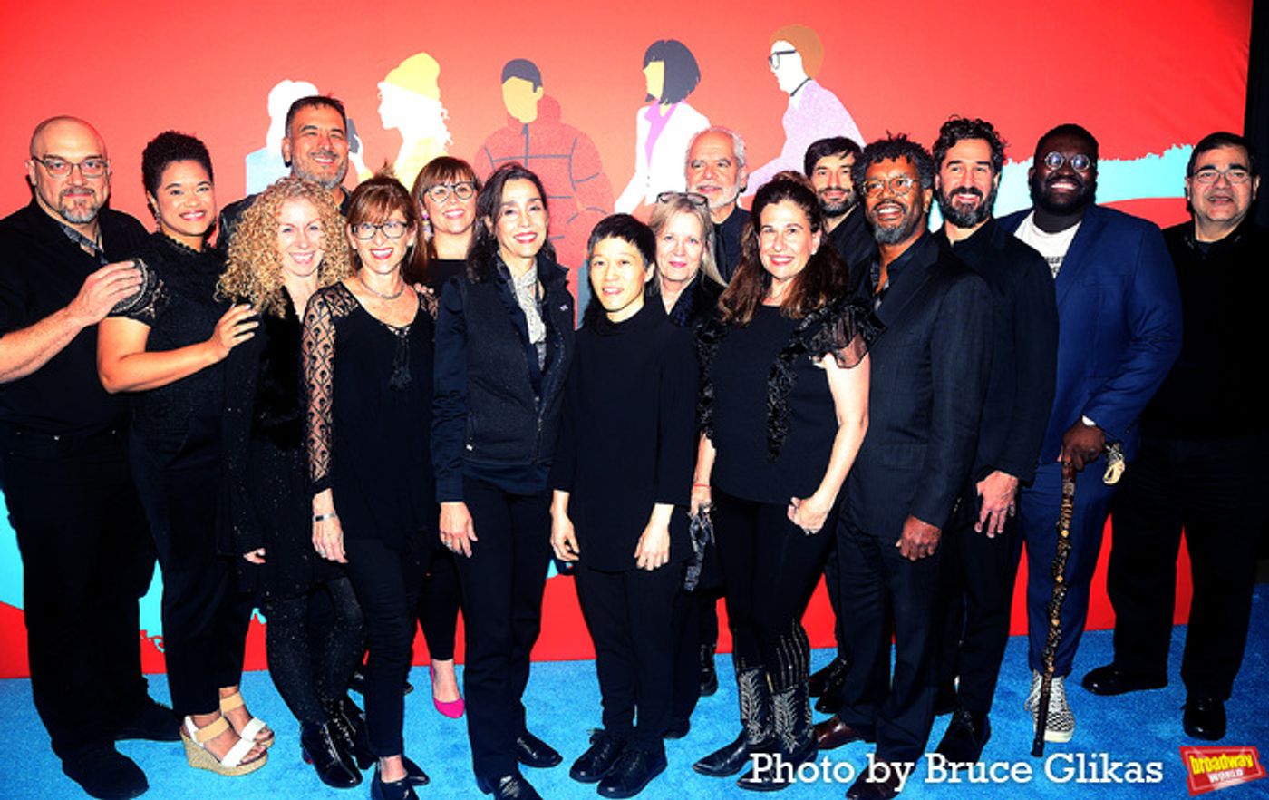 Photos: Star-Studded Cast & Creatives Of HERE WE ARE Celebrate Opening Night at The Shed!  Image