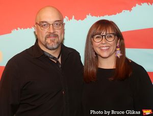 Alexander Gemignani and Meghann Zervoulis Bate
@ BroadwayWorld Alexander Gemignani and Meghann Zervoulis Bate
Photo
