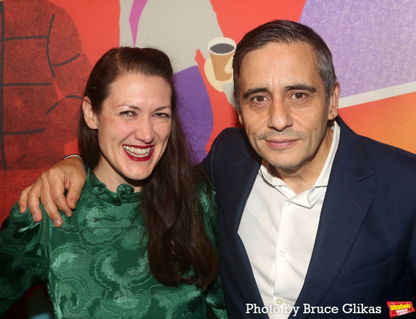 Photos: Star-Studded Cast & Creatives Of HERE WE ARE Celebrate Opening Night at The Shed!  Image