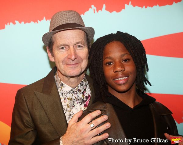 Denis O'Hare and son Declan Redwood O'Hare Photo