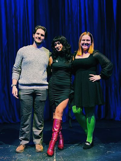 Andrew Brown, Daniela Monico Villanueva, Rachel Campbell Photo