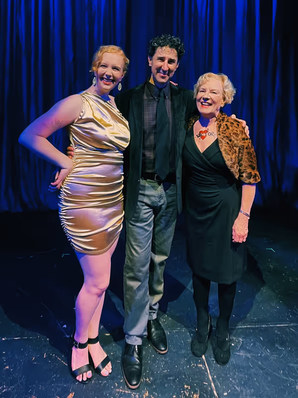 Isabella Andrews, Sean Fortunato and Mary Robin Roth  Photo