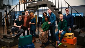 Joel Meyers (Albus Potter), Steve Haggard (Harry Potter), Angela Reed (Ginny Potter), Photo