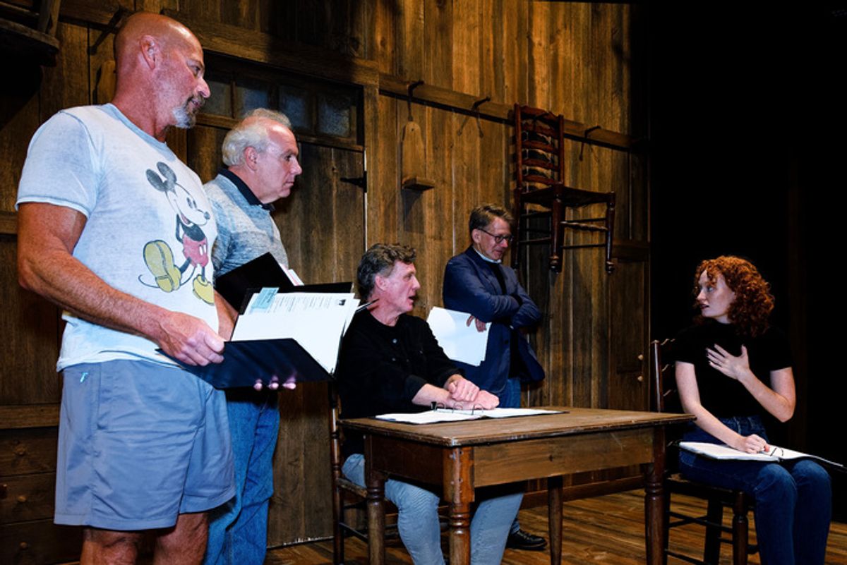 Joe Pallister, Allen O'Reilly, Matthew Conlon, Keith Reddin, and Kate Fitzgerald at 