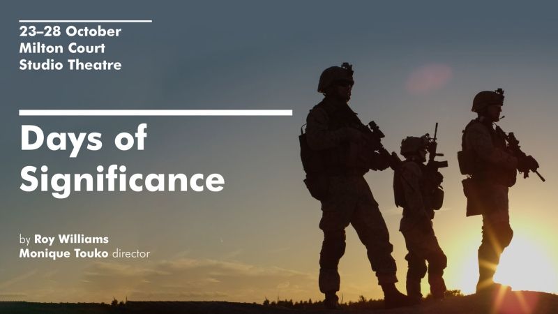 Director Monique Touko on Nostalgia and Young Talent in Reviving DAYS OF SIGNIFICANCE at Guildhall  Image