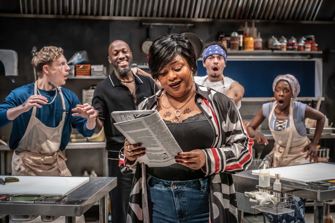 Photos: First Look at CLYDE'S at the Donmar Warehouse  Image