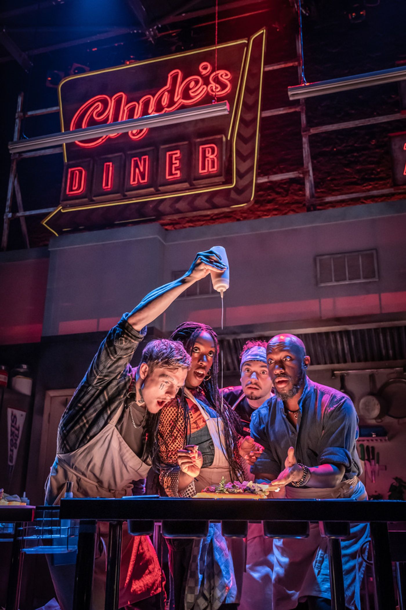 Photos: First Look at CLYDE'S at the Donmar Warehouse  Image