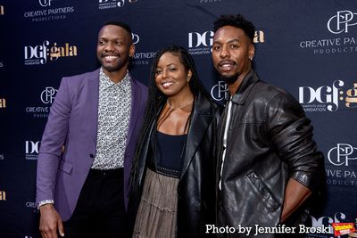 Matthew Griffin, Adrienne Warren, Jhardon DiShon Milton Photo