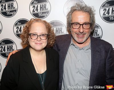 Sarah Storm and Warren Leight Photo