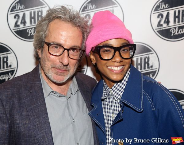 Warren Leight and Alyah Chanelle Scott Photo