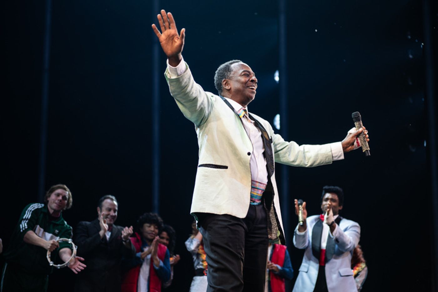 Photos/Video: Original BACK TO THE FUTURE Star Joins Broadway Cast Onstage to Perform 'Earth Angel' Photos/Video: Original BACK TO THE FUTURE Star Joins Broadway Cast Onstage to Perform 'Earth Angel' Image