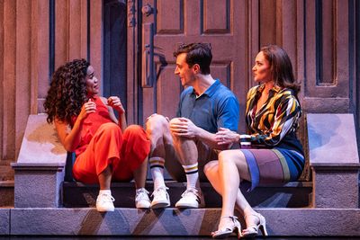Britney Coleman as Bobbie, Matthew Christian as David and Emma Stratton as Jenny in t Photo