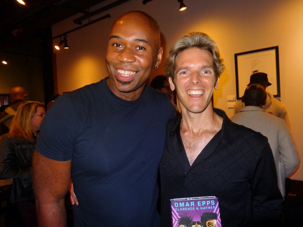 Clarence Haynes and Christian John Wikane at 