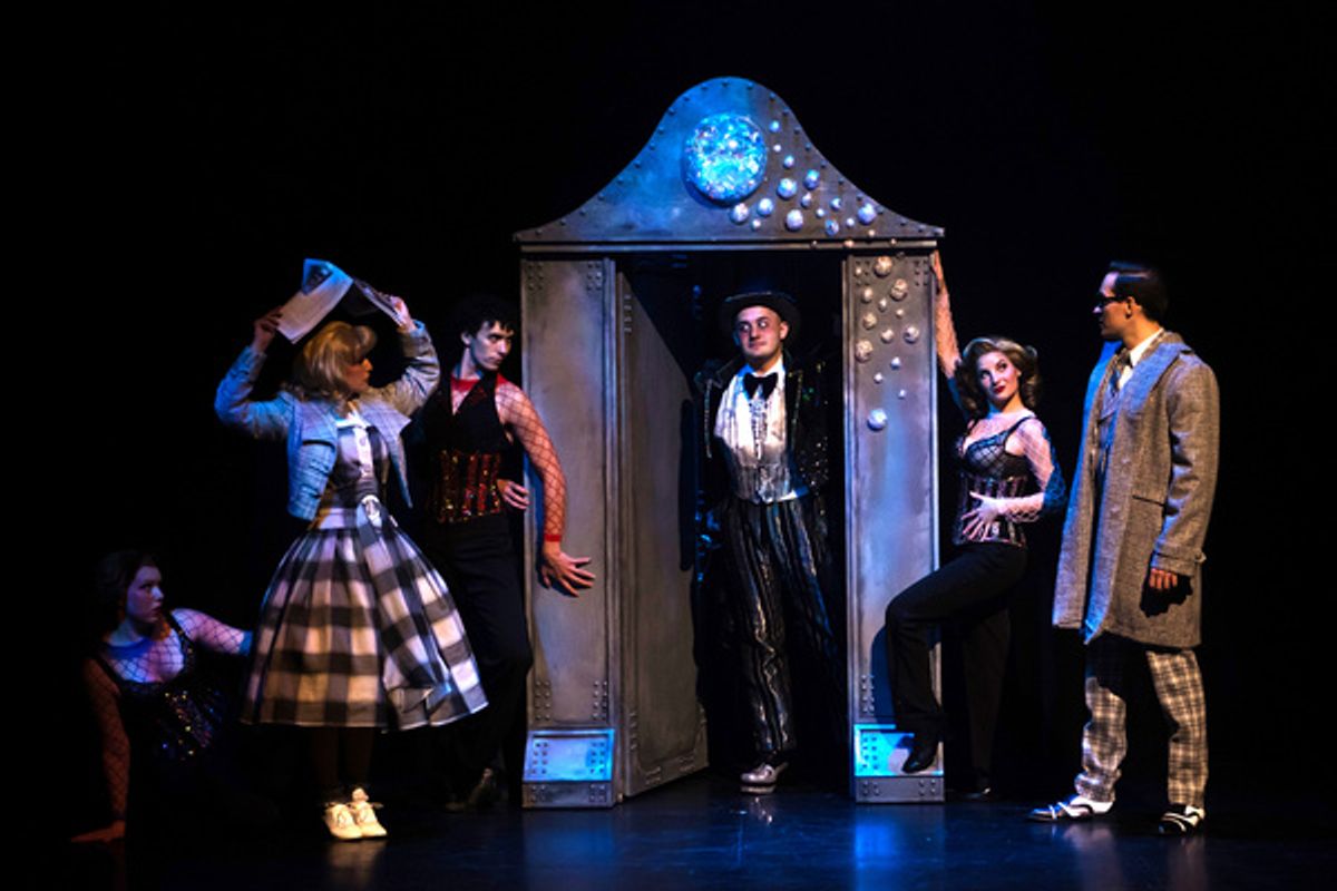 Liz Davis, Alyson Snyder, Louis Hansen, Brandon Leporati, Morgan Milone, and John Mezzina Hannigan at 