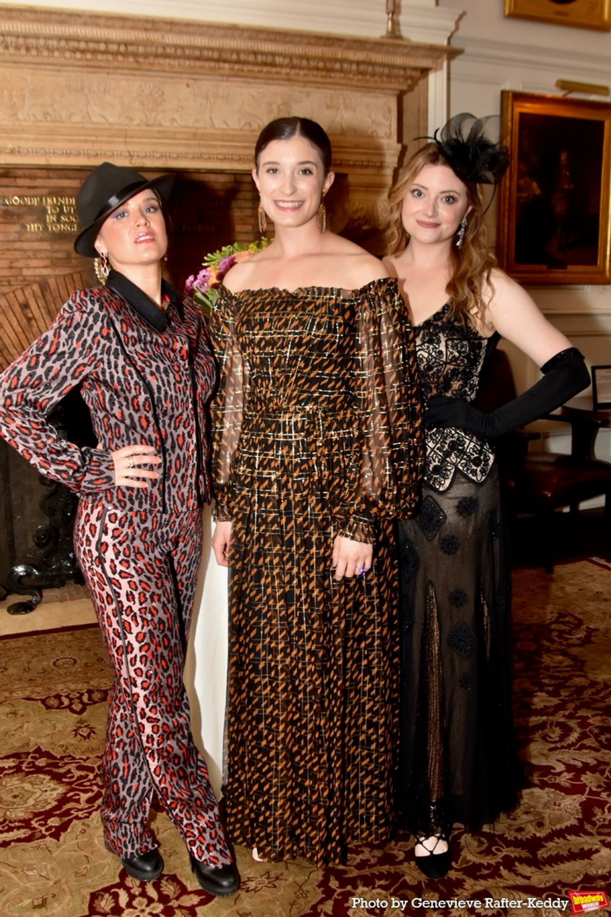 Ramona Mallory, Isabella Stanbury and Julia Adams at 