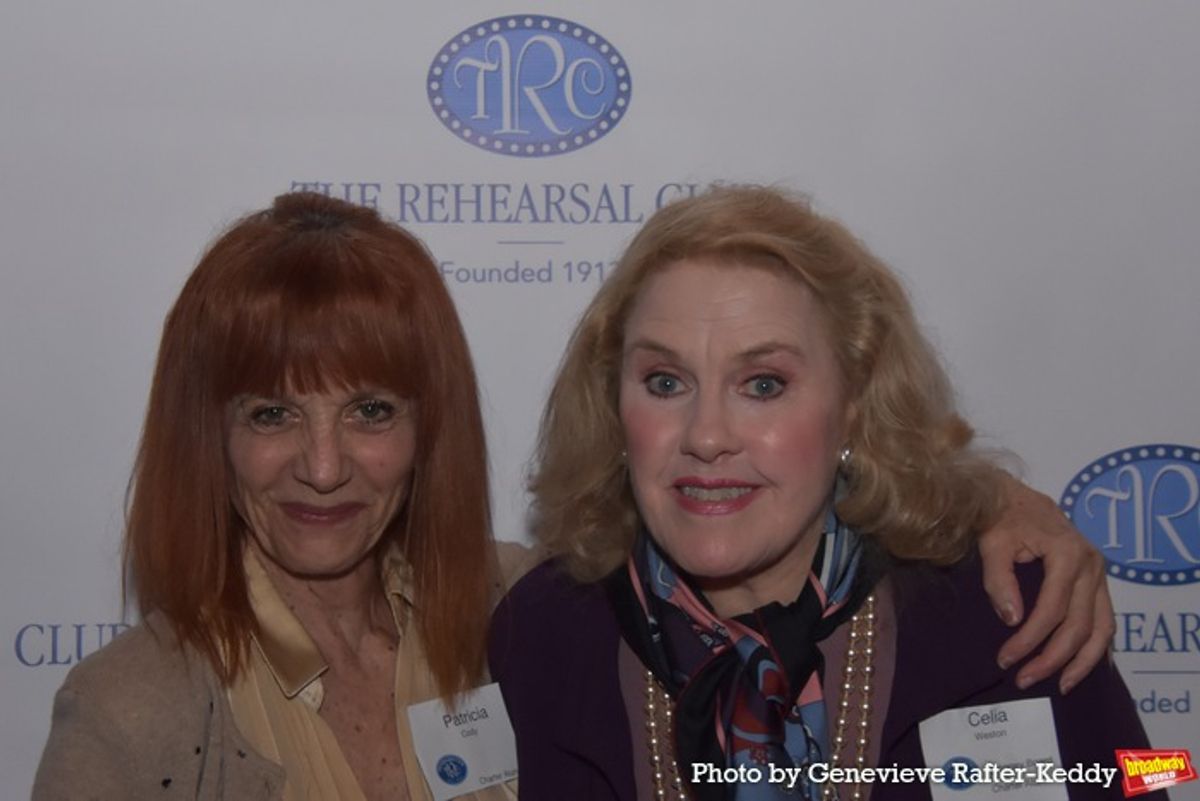 Patricia Cody and Celia Weston at 