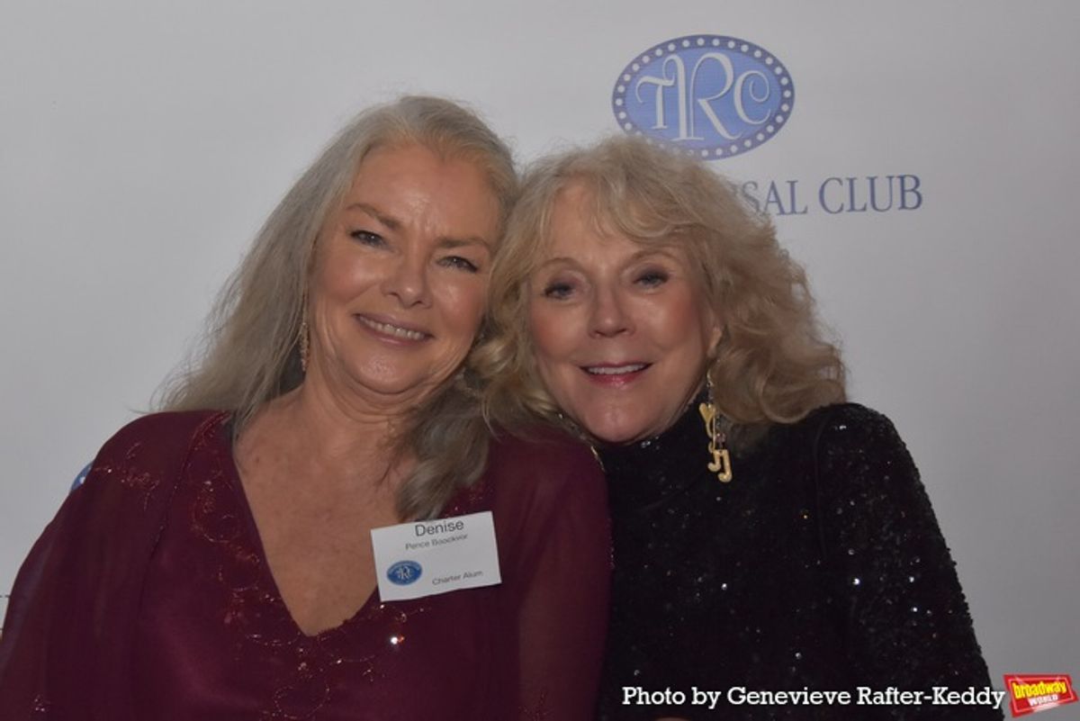 Denise Pence Boockvor and Blythe Danner at 