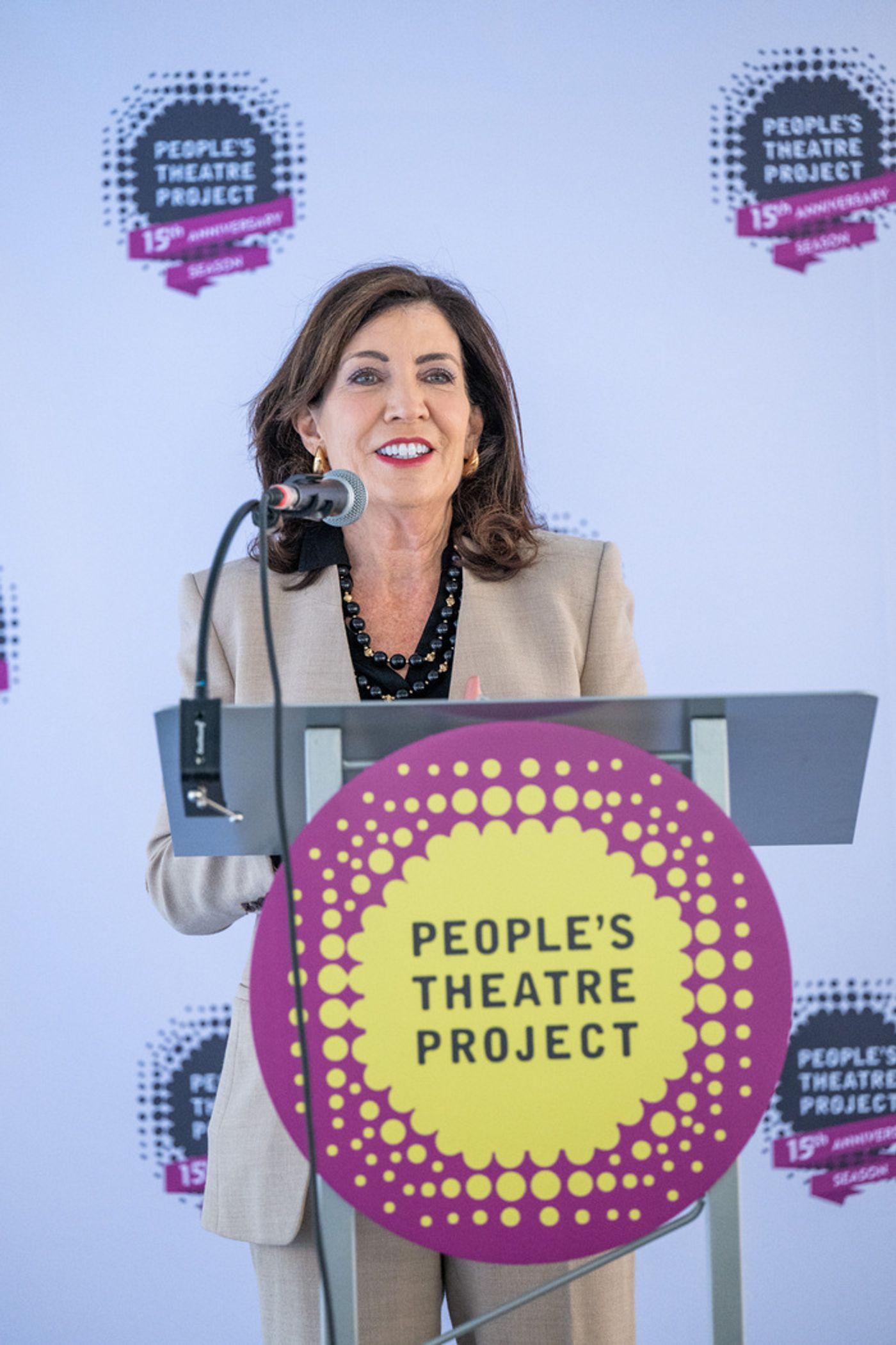 Photos & Video: Governor Kathy Hochul, Lin-Manuel Miranda & More Celebrate Groundbreaking for The People's Theatre: Centro Cultural Inmigrante  Image