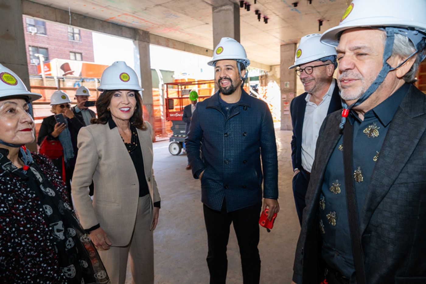 Photos & Video: Governor Kathy Hochul, Lin-Manuel Miranda & More Celebrate Groundbreaking for The People's Theatre: Centro Cultural Inmigrante  Image